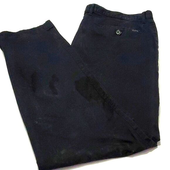 Michael Kors Black Classic Fit Tailored Career Essential Pants - Picture 11 of 15